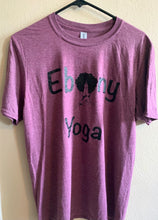 Load image into Gallery viewer, Ebony Yoga Logo Tee
