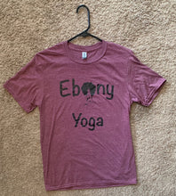 Load image into Gallery viewer, Ebony Yoga Logo Tee
