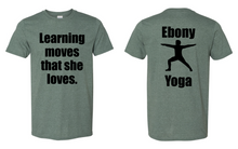 Load image into Gallery viewer, *MENS SPECIAL* Learning Moves x Ebony Yoga Tee
