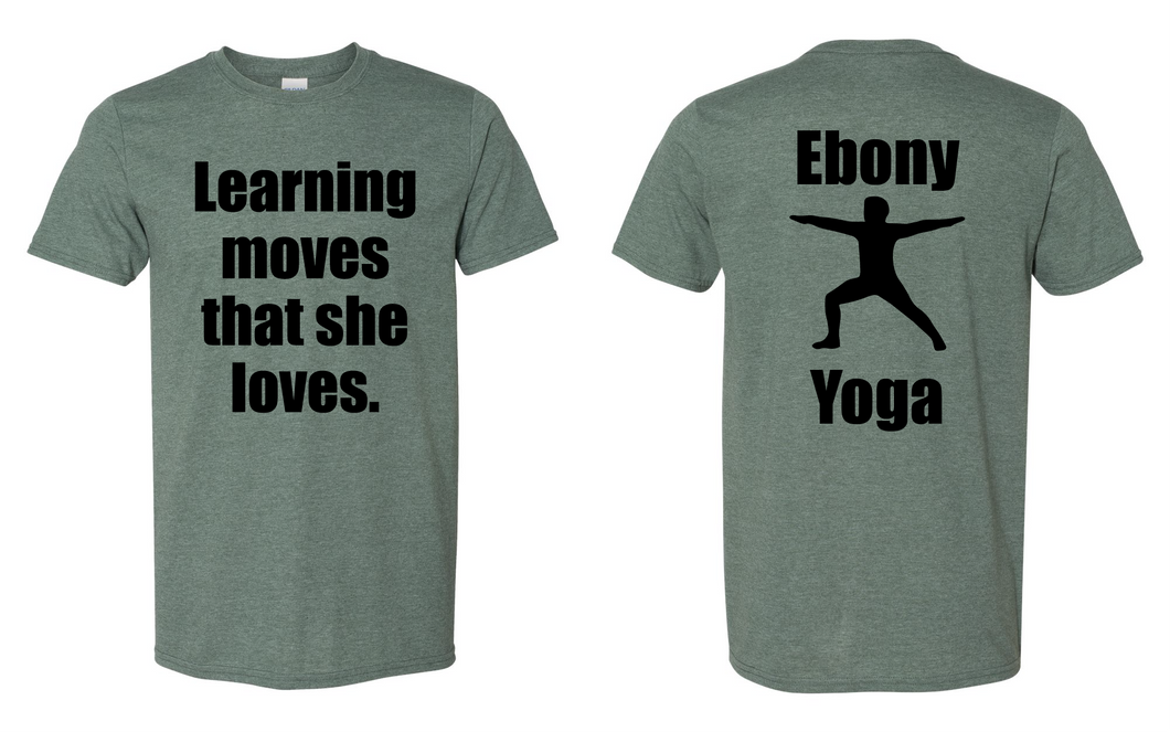 *MENS SPECIAL* Learning Moves x Ebony Yoga Tee